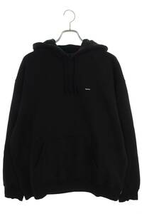 シュプリーム SUPREME 23AW Small Box Drawcord Hooded Sweatshirt サイズ:L スモールボックスロゴプルオーバーパーカー 中古 OM10