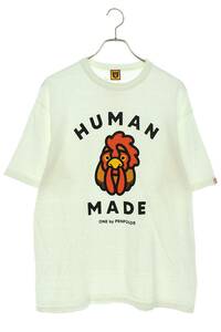 ヒューマンメイド HUMAN MADE 23SS サイズ:XL ニワトリプリントTシャツ 中古 FK04