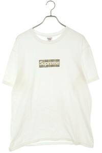 シュプリーム SUPREME バーバリー 22SS Burberry Box Logo Tee サイズ:M バーバリーボックスロゴTシャツ 中古 NO05