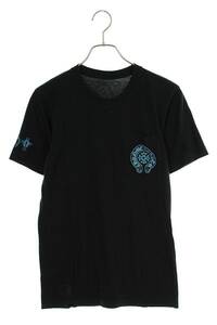 クロムハーツ Chrome Hearts CH T-SHRT/1 サイズ:S セメタリークロスバックプリントTシャツ 中古 SJ02