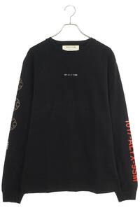 アリクス ALYX LONG SLEEVE T-SHIRT サイズ:L ロゴプリント長袖カットソー 中古 BS99