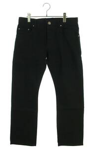 クロムハーツ Chrome Hearts DNM PANTS CRS BTN サイズ:34インチ クロスボタンフライデニムパンツ 中古 SJ02