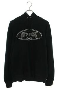 シュプリーム SUPREME 18SS Reverse Fleece Hooded Sweatshirt サイズ:M フロントロゴフリースプルオーバーパーカー 中古 BS99