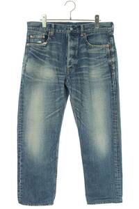 サンローランパリ SAINT LAURENT PARIS 23SS MICK JEANS 725776 Y07HA 29インチ ウォッシュ加工ミックジーンズデニムパンツ 中古 OM10