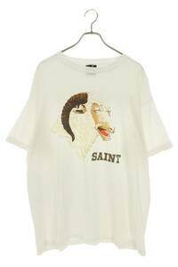 セントマイケル SAINT MICHAEL 21AW SM-A21-0000-008 サイズ:XL HEAVENLYプリントTシャツ 中古 SB01