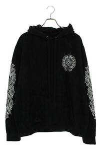 クロムハーツ Chrome Hearts SWTSHRT PLVR サイズ:L セメタリークロス総柄プリントパーカー 中古 SS13