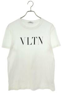 ヴァレンティノ VALENTINO QV3MG10V3LE サイズ:XS VLTNロゴプリントTシャツ 中古 OM10