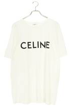 セリーヌバイエディスリマン CELINE by Hedi Slimane 2X681671Q サイズ:M ルーズフィットロゴプリントTシャツ 中古 SS13_画像1