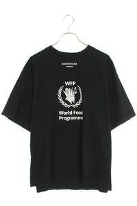 バレンシアガ BALENCIAGA 541874 TCV36 サイズ:M WFP ロゴオーバーサイズTシャツ 中古 SB01