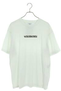 ヴェトモン VETEMENTS 20SS SS20TR304 サイズ:M Tシャツ 中古 OM10