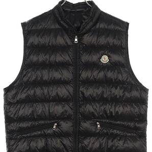 モンクレール MONCLER GUI サイズ:7 ロゴワッペンナイロンライトダウンベスト 中古 BS99の画像1