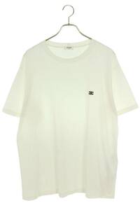 セリーヌバイエディスリマン CELINE by Hedi Slimane 24SS 2X04I671Q サイズ:S トリオンフルーズTシャツ 新古品 SB01