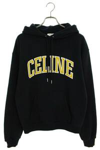 セリーヌバイエディスリマン CELINE by Hedi Slimane 24SS 2Y75F670Q サイズ:M ルーズロゴパーカー 新古品 SB01