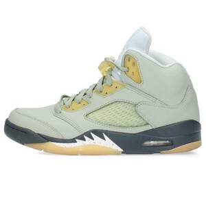 ナイキ NIKE AIR JORDAN 5 DC7501-300 サイズ:27cm エアジョーダン5ジェイドホライゾンスニーカー 中古 BS99