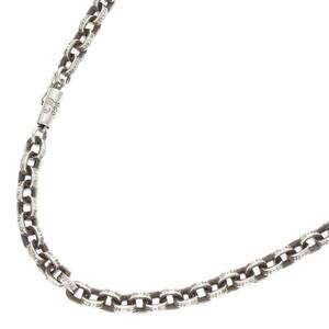 クロムハーツ Chrome Hearts PAPER CHAIN 18/ペーパーチェーン18inch サイズ:18inch シルバーネックレス 中古 OS06