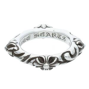 クロムハーツ Chrome Hearts SBT BAND/SBTバンド サイズ:11号 シルバーリング 中古 SJ02