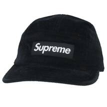 シュプリーム SUPREME 22AW Loro Piana Corduroy Camp Cap ロロピアーナコーデュロイキャンプキャップ 中古 BS99_画像1