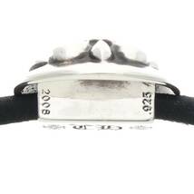 クロムハーツ Chrome Hearts HAIRBAND/BSフレアボタンヘアゴム シルバーコンチョ 中古 SS07_画像4