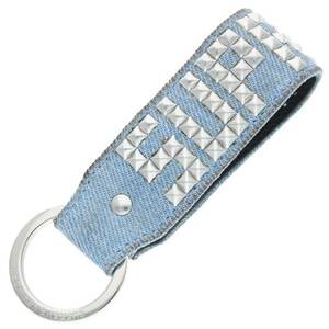 シュプリーム SUPREME エイチティーシー 23SS Studded Keychain スタッズデニムキーチェーン 中古 BS55