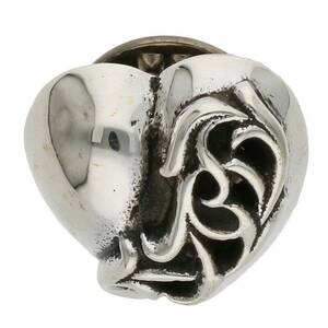  Chrome Hearts Chrome Hearts STICK PIN HEART/ палочка булавка в форме сердечка серебряный палочка булавка б/у SS07