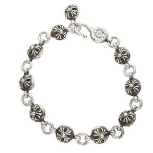  Chrome Hearts Chrome Hearts NO2 BALL/#2 Cross мяч серебряный браслет б/у GZ11