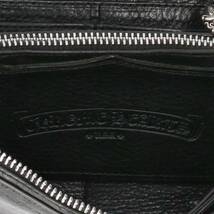 クロムハーツ Chrome Hearts REC F ZIP PLANE ラウンドジップレザーウォレット財布 中古 GZ11_画像3