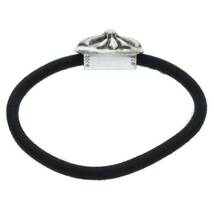 クロムハーツ Chrome Hearts HAIRBAND/クロスボールボタンヘアゴム シルバーコンチョ 中古 GZ11_画像2