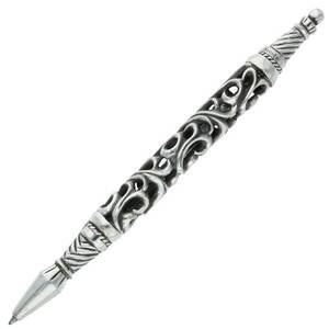 クロムハーツ Chrome Hearts PEN FILIGREE/フィリグリーボールペン 単色シルバーボールペン 中古 SJ02