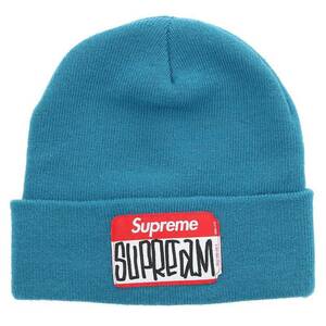 シュプリーム SUPREME 21AW Gonz Nametag Beanie ゴンズネームタグニット帽 中古 BS99