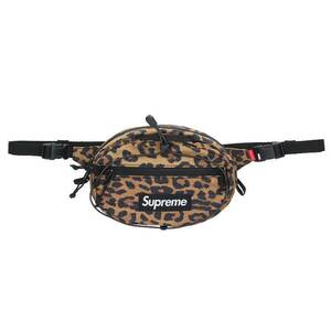 シュプリーム SUPREME Leopard Waist Bag ボックスロゴナイロンレオパードウエストバッグ 中古 BS99
