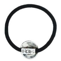 クロムハーツ Chrome Hearts HAIRBAND/クロスボールボタンヘアゴム シルバーコンチョ 中古 OM10_画像2