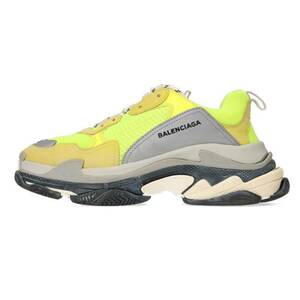 バレンシアガ BALENCIAGA TRIPLE S TRAINERS サイズ:42 トリプルエスレースアップスニーカー 中古 OM10