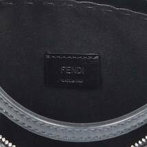 フェンディ FENDI 7VA547 ロゴ型押しレザーショッパースモールショルダーバッグ 中古 BS55_画像3