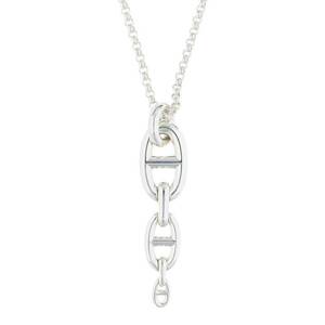 エルメス HERMES Chaine d'Ancre Enchainee Necklace Large シェーヌダンクルアンシェネラージネックレス 中古 SB01