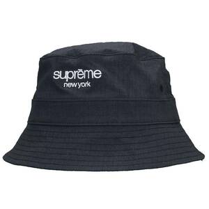 シュプリーム SUPREME 23SS サイズ:M/L クラシックロゴコーデュラリップストップナイロンバケットハット 中古 FK04