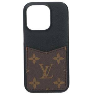 ルイヴィトン LOUISVUITTON M81998 バンパー モノグラムアイフォン14PROスマートフォンケース 中古 BS99