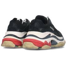 バレンシアガ BALENCIAGA TRIPLE S TRAINERS サイズ:39 トリプルエスレースアップスニーカー 中古 OM10_画像2