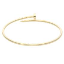 カルティエ Cartier JUSTE UN CLOU BRACELET SM / ジュストアンクル サイズ:17 K18YGブレスレット 中古 GZ11_画像2