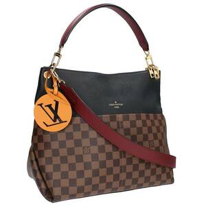 ルイヴィトン LOUISVUITTON N40369 マイダ ホーボー ダミエ キャンバスショルダーバッグ 中古 OM10