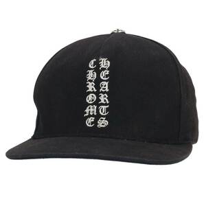 クロムハーツ Chrome Hearts TRUCKER CAP/トラッカーキャップ デニム刺繍クロスボールキャップ帽子 中古 SJ02