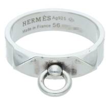 エルメス HERMES Collier de Chien PM サイズ:15号 コリエドシアンPMシルバーリング 中古 OM10_画像1