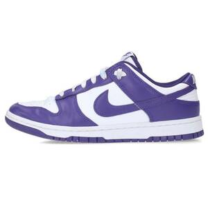 ナイキ NIKE DUNK LOW CHAMPIONSHIP COURT PURPLE DD1391-104 27cm ダンクローチャンピオンシップコートパープルスニーカー 中古 BS99