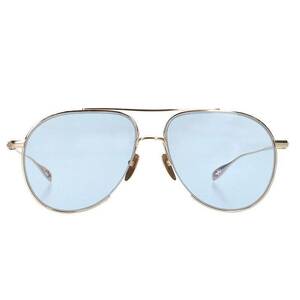 クロムハーツ Chrome Hearts STEPPIN BLU サイズ:60□15 ティアドロップサングラス 中古 SJ02