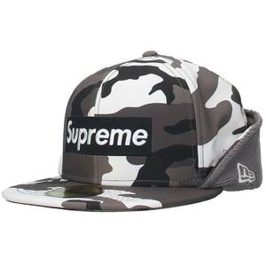 シュプリーム SUPREME ニューエラ 20AW WINDSTOPPER Earflap Box Logo New Era Cap サイズ:7 5/8 ボックスロゴ帽子 中古 BS99