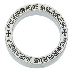 クロムハーツ Chrome Hearts 6mm SPACER PLN/スペーサープレーン サイズ:14号 シルバーリング 中古 SS07