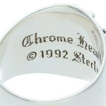 クロムハーツ Chrome Hearts KEEPER/キーパー サイズ:27.5号 シルバーリング 中古 SS07_画像3