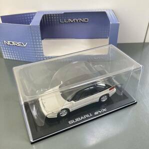 【車体未展示品】NOREV ノレブ LUMYNO 1/43 スバル アルシオーネ SVX ブラックトップ・ホワイト 白の画像2