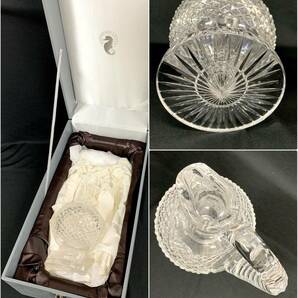 WATERFORD CRYSTAL ウォーターフォード クリスタルガラス デカンタ デキャンタ 水差し 共箱の画像9