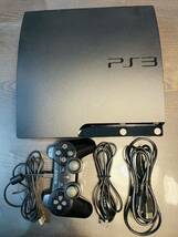 【動作品】 PlayStation3 CECH-2100A SONY プレステ3 ソニー PS3 本体 120GB チャコールブラック (封印シール あり) (3)_画像1