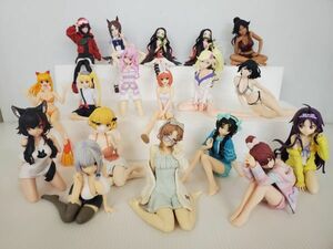 SE2935-0411-54 【中古】 美少女フィギュア フィギュアのみ お座りタイプ まとめ18点セット ホロライブ アイドルマスター Re:ゼロ 他